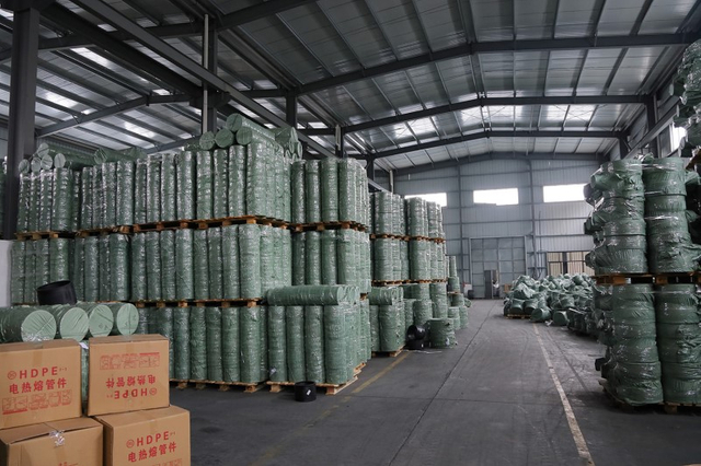 Труба из полиэтилена высокой плотности, электромуфтовый фитинг, электромуфтовый фланец для воды и газа 