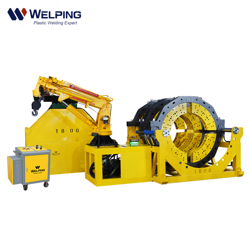 1800 мм HDPE Pipe Pibe Butsion Fusion Wearning Machore Factory