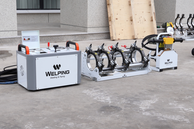 Гидравлическая гидравлическая гидравлическая сварка труб HDPE WP160A Pro