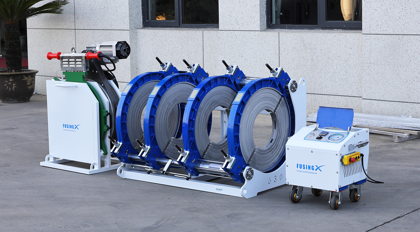 Более пристальный взгляд на FX630 – заводская съемка полного сварочного комплекта