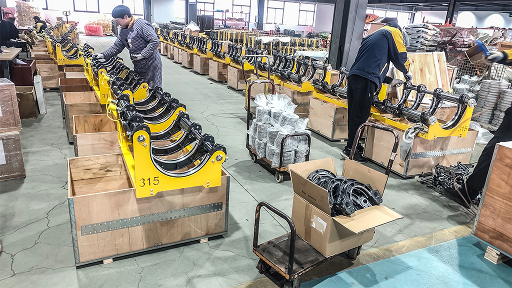 Партия машин для стыковой сварки готова к отправке