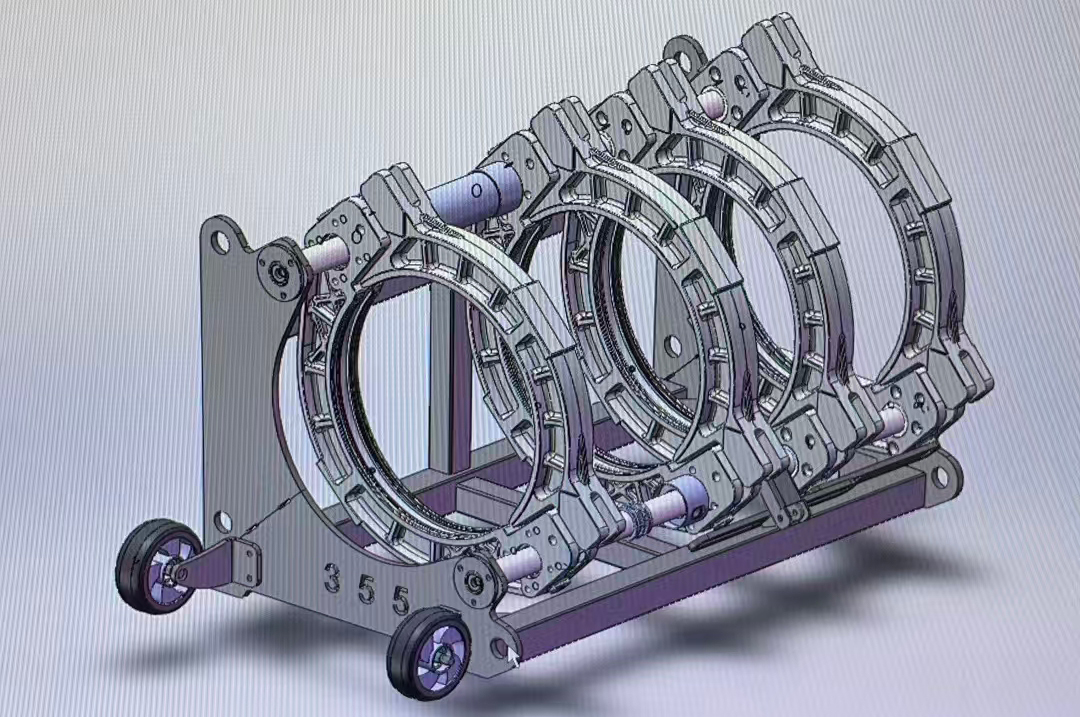 Обновление конструкции зажима 355 — в процессе